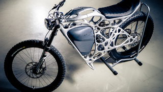 You Can Buy This Crazy, Alien-Like 3D Printed Electric Motorcycle
